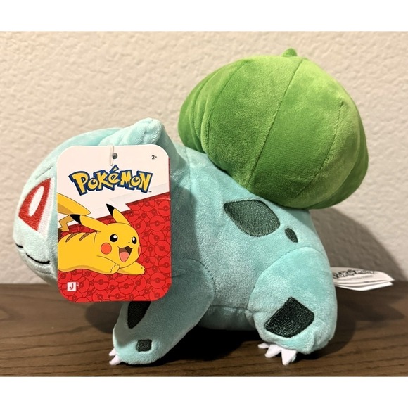 Jazwares Other - Pokémon Bulbasaur 8" Plush NWT Stuffed Animal Jazwares Licensed SAME DAY SHIP